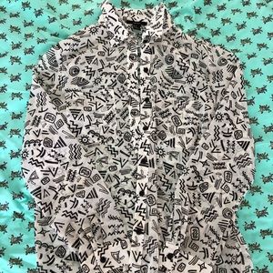 Printed blouse